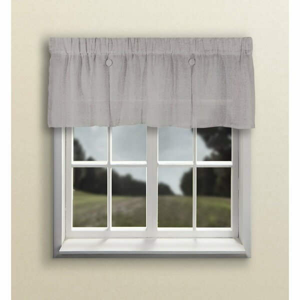 Ricardo Ricardo Shannon 2-Pleat Button Window Valance 06500-76-015-10